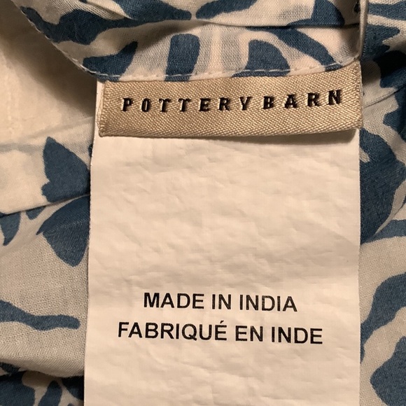 2 Pottery Barn Floral Pillows Shams - Picture 4 of 8